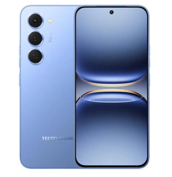 Смартфон Tecno Spark 40 Pro 8/256GB Lake Blue (Голубой)