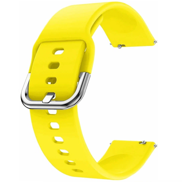 Ремешок Red Line универсальный силиконовый 22mm Желтый
