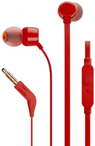 Наушники JBL T110 Red (JBLT110RED)