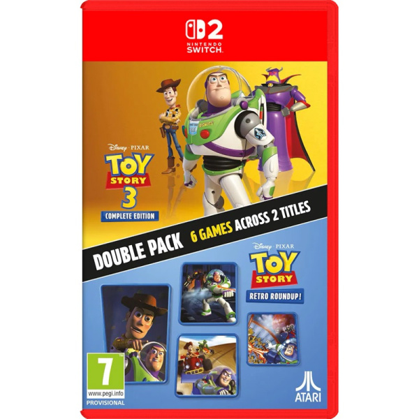 Игра Toy Story Retro Roundup!+Toy Story 3 Complete Edition для Nintendo Switch 2 (Русские субтитры)