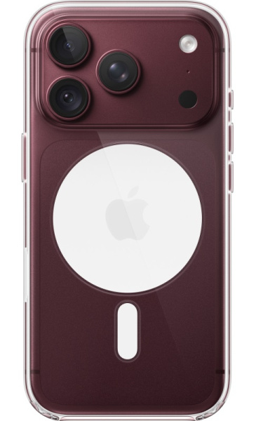 Накладка Apple Clear Case для iPhone 18 Pro Max Прозрачный (MKDV4)