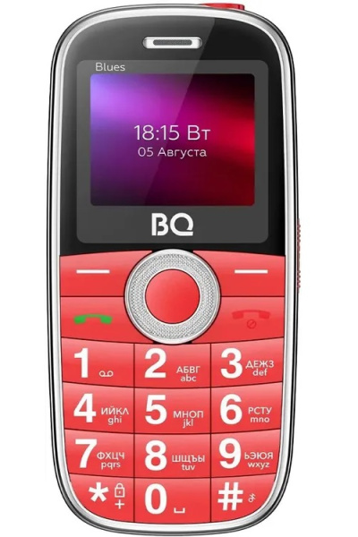 Телефон BQ 1867 Blues Red (Красный)