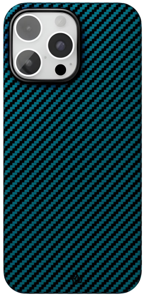 Накладка кевлар VLP Kevlar Case with MagSafe для Apple iPhone 16 Pro Max Blue (Синий)