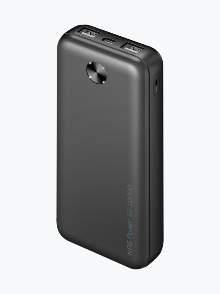 Внешний аккумулятор Deppa NRG Power V2 10000mAh 2USB 10Вт (33679) 