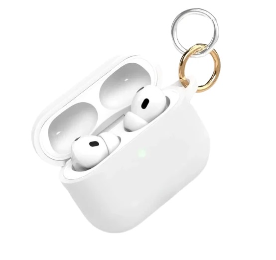 Силиконовый чехол VLP Charm Case для Apple AirPods Pro 3 White (Белый)