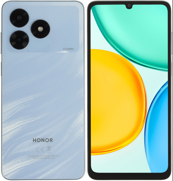 Смартфон Honor X5d Plus 4/128GB Tidal Blue (Ледяной голубой) (RU)