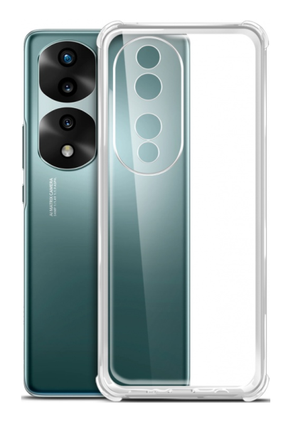 Накладка силикон Borasco для Honor 70 Прозрачный