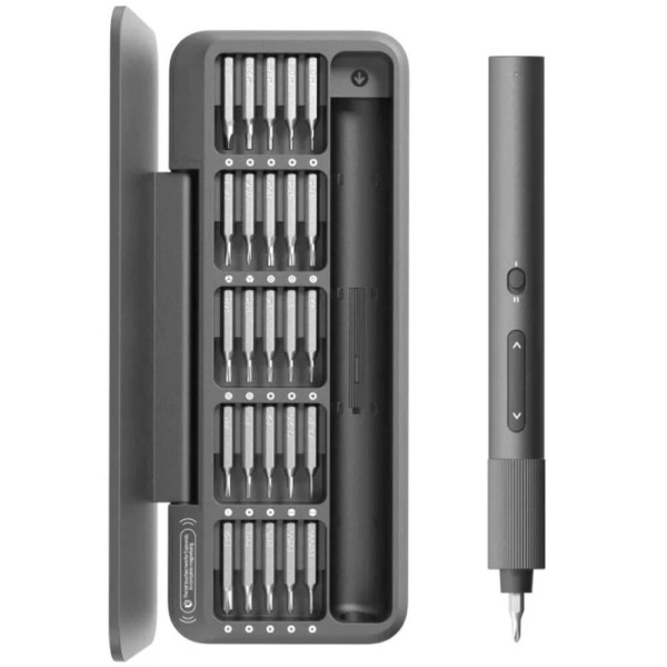 Аккумуляторная отвертка HOTO 25 в 1 QWLSA001 Gray