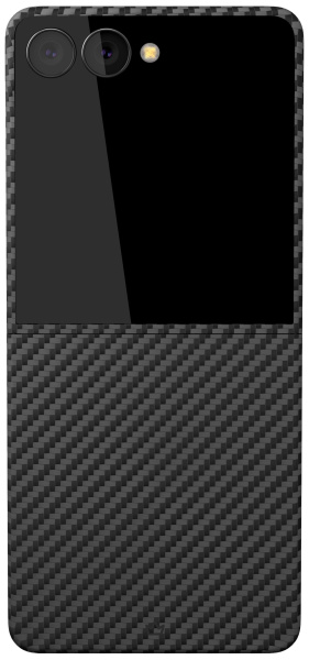 Накладка VLP Kevlar Case with MagSafe для Samsung Galaxy Z Flip7 Black (Черный)