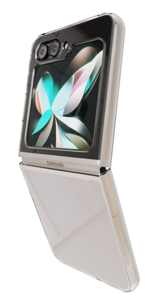 Накладка пластик для Samsung Galaxy Z Flip5 Прозрачный