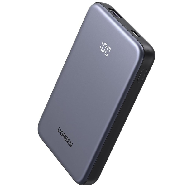 Внешний аккумулятор Ugreen PB507 (75131B) 10000mAh 20W Space Gray (Серый)