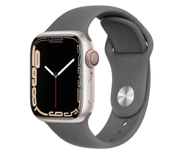 Ремешок для Apple Watch 42/44/45/46/49mm Sport Band Серый