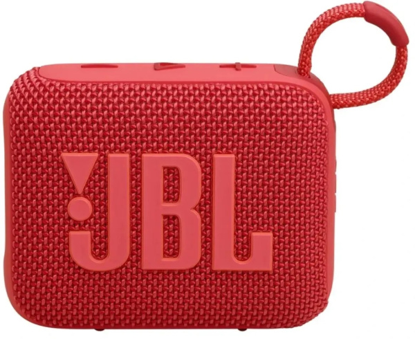 Портативная акустика JBL GO 4 Red (JBLGO4RED)