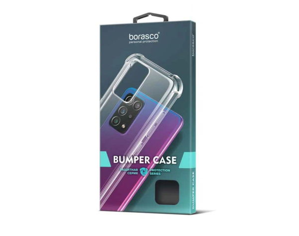 Накладка силикон Borasco для Honor X7a/X7a Plus Прозрачный