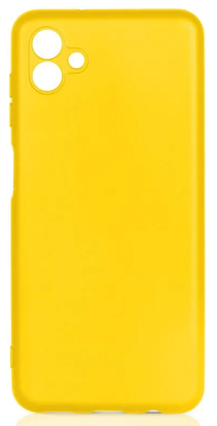 Накладка силикон для Samsung Galaxy A05 Желтый