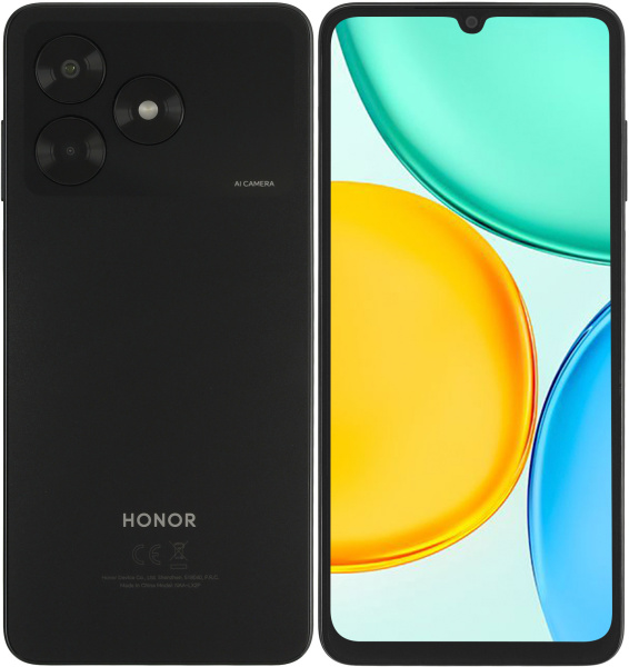 Смартфон Honor X5d Plus 4/128GB Midnight Black (Полночный Черный) (RU)