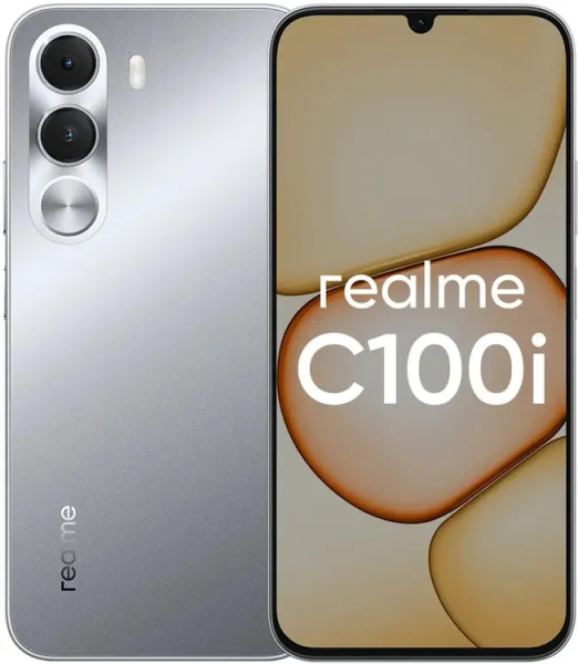 Смартфон Realme C100i 4G 4/128GB Silver (Серебристый) (RU)