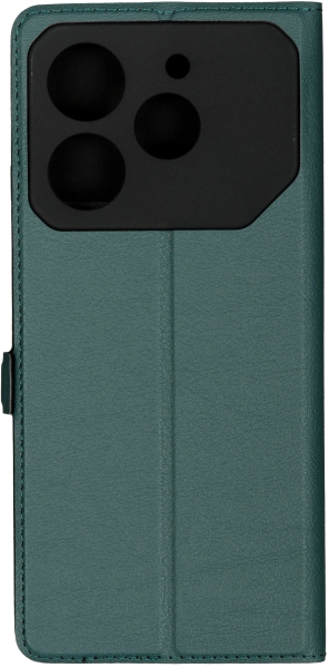 Чехол-книжка Borasco Book Case для Tecno Pova 6 Neo Зеленый