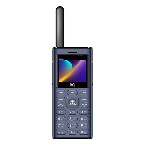 Телефон BQ 2010 Talkie UHF-рация Dark Blue (Синий)