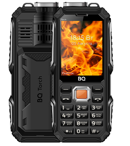 Телефон BQ 2835 Torch 4 Sim Black (Черный)