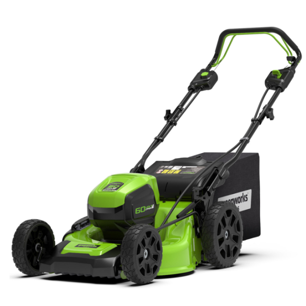 Газонокосилка аккумуляторная Greenworks GD60LM46HP 60В (2502807) (Без акб/зу)