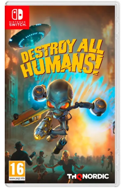 Игра Destroy All Humans! для Nintendo Switch 2 (Русские субтитры)