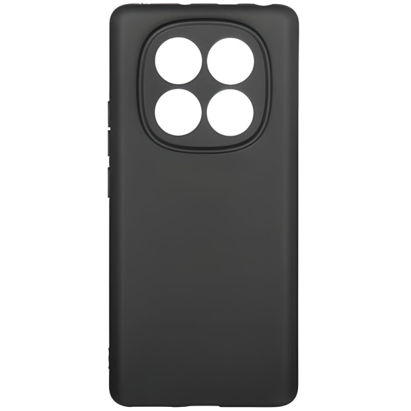 Накладка силикон Borasco для Xiaomi Redmi Note 14 Pro+ (5G) Черный