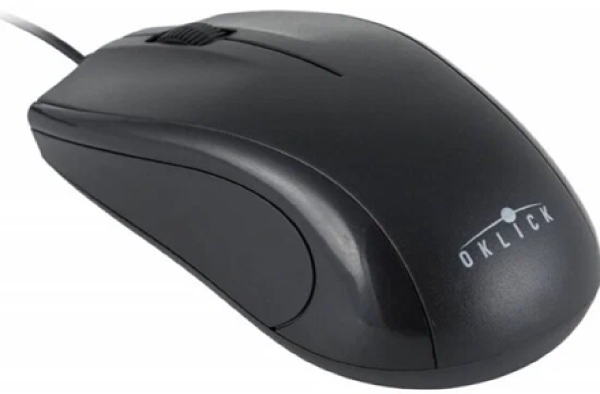 Проводная мышь Oklick 185M Black