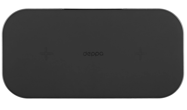 Беспроводная зарядная станция Deppa Charging Station Dual 40 Вт (24026) Black