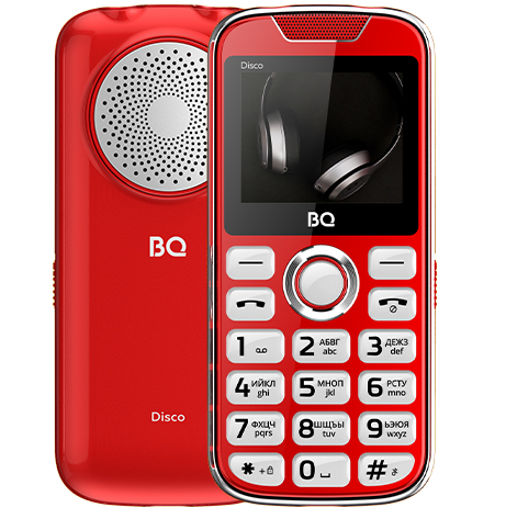 Телефон BQ 2005 Disco Dual Sim Red (Красный)