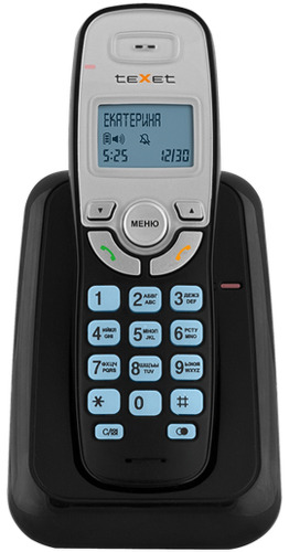 Радиотелефон Dect Texet TX-D6905A Black (Черный)