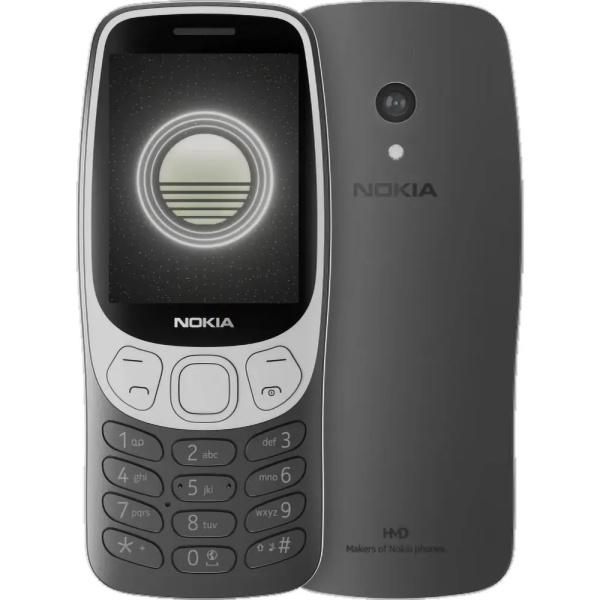 Телефон Nokia 3210 (2024) 4G TA-1618 Dual Sim Black (Черный)