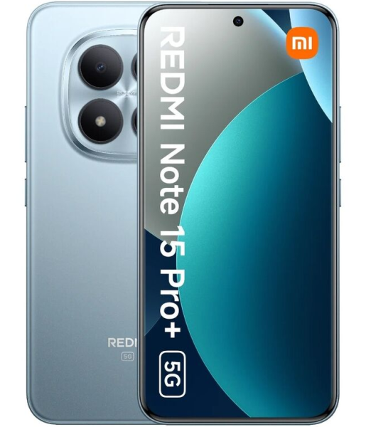 Смартфон REDMI Note 15 Pro+ 5G 8/256GB Glacier Blue (Синий)
