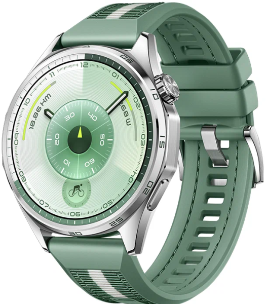Умные часы Huawei Watch GT 6 46mm Green Woven Strap (Зеленый)