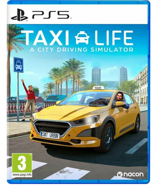 Игра для PS5 Taxi Life: A City Driving Simulator (Русские субтитры)