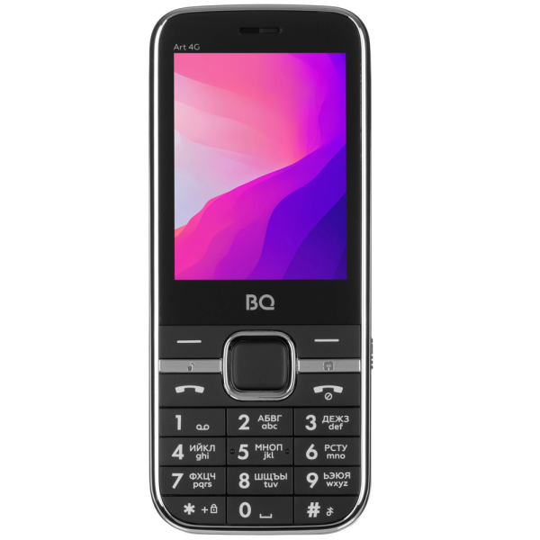 Телефон BQ 2800L Art 4G Black(Черный)