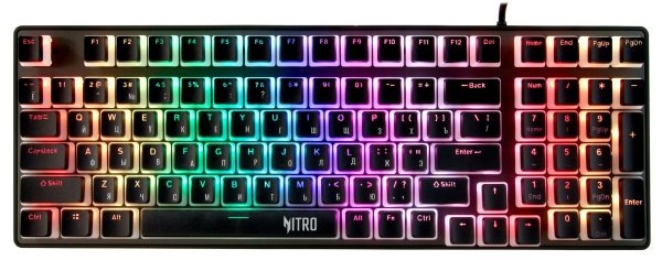 Проводная клавиатура Acer Nitro OKW303 Черный