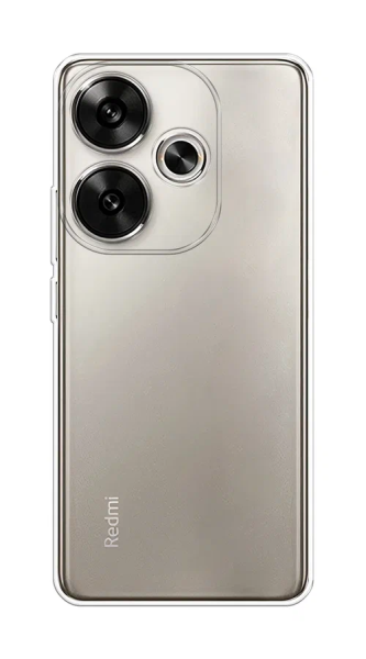 Накладка силикон для POCO F6 Прозрачный