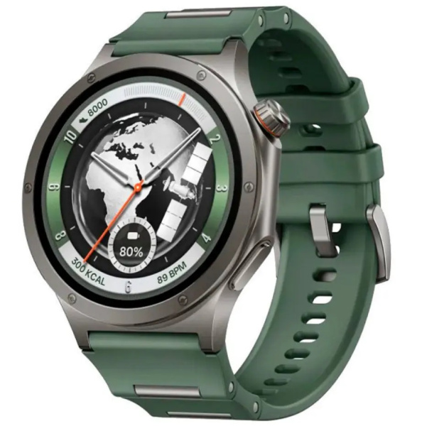 Умные часы OnePlus Watch 4 47mm Evergreen Titanium (Зеленый)