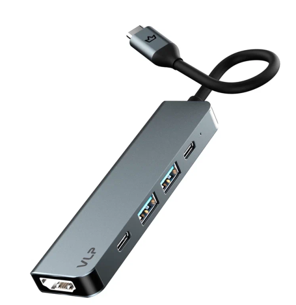 USB-C разветвитель VLP Infinity Hub 5в1 Graphite (Графит)