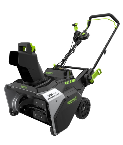 Снегоуборщик аккумуляторный Greenworks 82SN22 82В (2603307) (Без акб/зу)