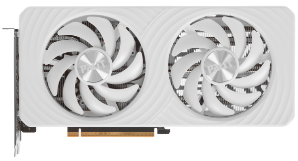 Видеокарта Palit GeForce RTX 5060 WHITE OC GDDR7 (NE75060U19P1-GB2063M)