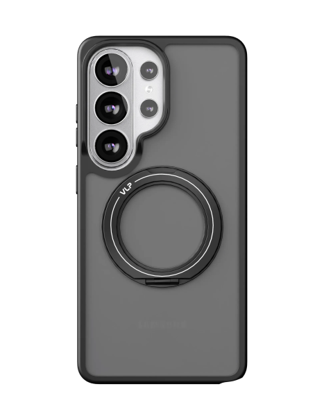 Накладка силикон VLP Ring Case with MagSafe для Samsung Galaxy S26 Ultra Black (Черный)