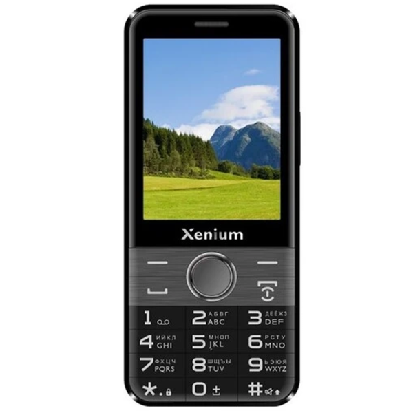 Телефон Xenium X800 Blaсk (Черный)