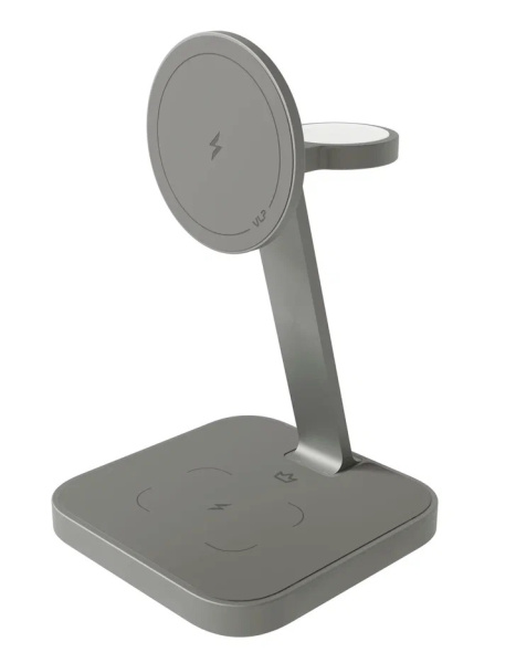 Беспроводная зарядная станция VLP Unity Power MagSafe QI2 3in1 для iPhone/AirPods/Watch Titan