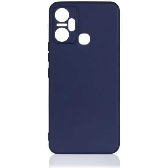 Накладка силикон DF для Infinix Smart 6 Plus Blue