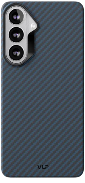 Накладка силикон VLP Kevlar Case with MagSafe для Samsung Galaxy S26 Blue (Синий)