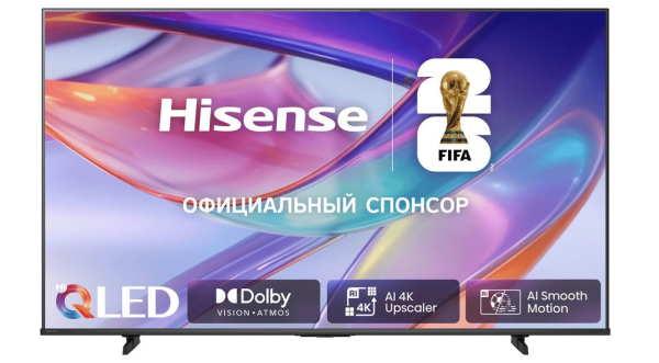 Телевизор Hisense 43E7S 43" (2026) Black (Черный)