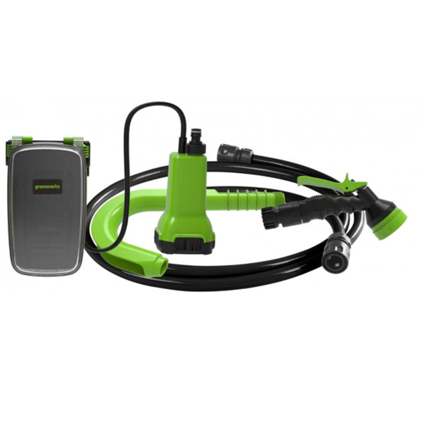 Насос аккумуляторный для полива из бочки Greenworks G24SWP 24В (3401007) (Без акб/зу)