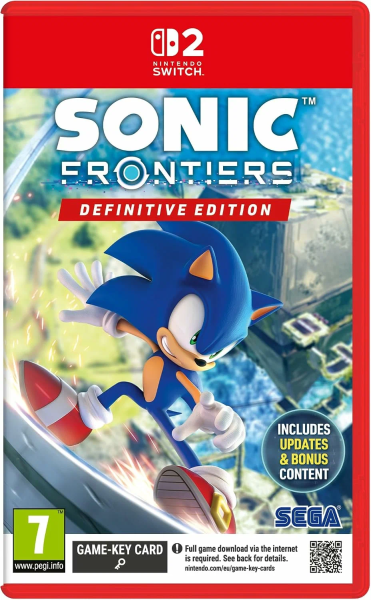 Игра Sonic Frontiers Definitive Edition для Nintendo Switch 2 (Русские субтитры)